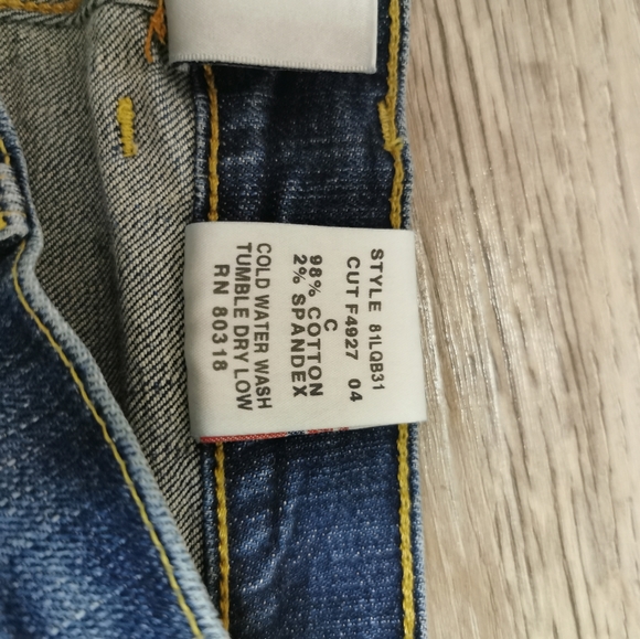 Barely worn, Lucky Brand Sweet n Low, size 25 - Picture 2 of 5